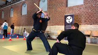 Demo Dag Van De Vrije Tijd 2018  Genbukan Chiryaku Dojo Belgium vzw HD [upl. by Oinoitna]