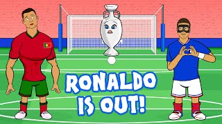 Ronaldo says goodbye to The Euros😢 Portugal vs France Euro 2024 Penalties Goals Highlights [upl. by Amarette]