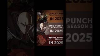 Upcoming anime 💀 2025 anime animeedit shorts 2025 [upl. by Assenab286]