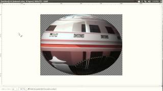 How to Create Animated Spinning Globe From An Image Using GIMP [upl. by Theodora610]