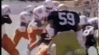 Barry Sanders  College Career Highlights [upl. by Borszcz]