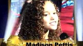 MADISON PETTIS AT MOVIE PREMIER 0f WALT DISNEYS quotENCHANTEDquot [upl. by Jenkel]