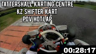 Tattershall Karting Centre KZ Shifter Kart 496 POV Hot Lap [upl. by Sib32]