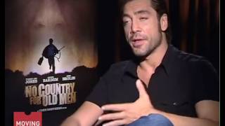 Javier Bardem on playing a Bad Ass in No Country For Old Men [upl. by Borroff661]