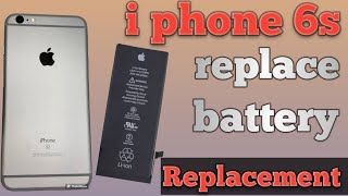 how to change battery i phone 6s  iPhone 6s battery replacement [upl. by Cini]