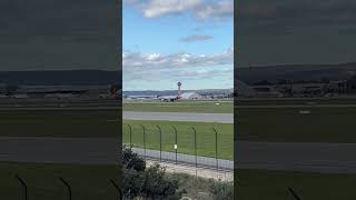 Jetstar A321 takeoff at Perth airport aviation planespotting jetstar airlines [upl. by Yxor]