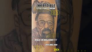 Breaking bad tattoo INKREDIBLE TATTOO STUDIO amp PIERCING [upl. by Llarret]