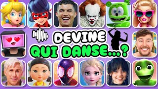 Devine qui CHANTE 🎤🎙️🎶  Mercredi M3gan MrBeast LadyBug Skibidi Ronaldo Elsa [upl. by Grissom]