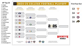 College Football Playoff Rankings LIVE Another Big Shakeup After A Week Of Upsets [upl. by Guilbert]