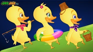 Five Little Ducks Went Out One Day Plus Lots More Nursery Rhymes Compilation for Children and Kids [upl. by Ansley146]