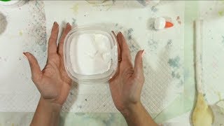 DIY Dollarstore Gesso using Cornstarch [upl. by Ylahtan]