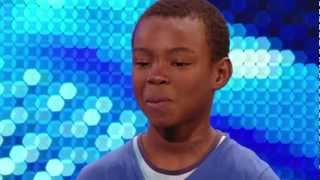 Malaki Paul quot9 Year oldquot quotListenquot Uncut HD quotBritains got talentquot BGT 2012 quotauditions 310412quot [upl. by Dawn]