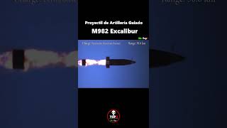 Proyectil de Artillería Guiado M982 Excalibur [upl. by Ecidnacal]