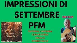 IMPRESSIONI DI SETTEMBRE PFM [upl. by Hadsall]