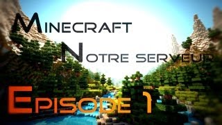 Minecraft  votre arrivée sur le Serveur [upl. by Zeuqirdor973]