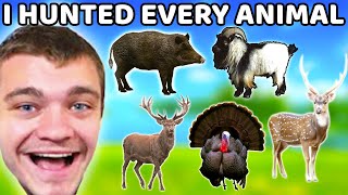 I Hunted Every Animal on Te Awaora  Hunter Call of the Wild [upl. by Lledyl]