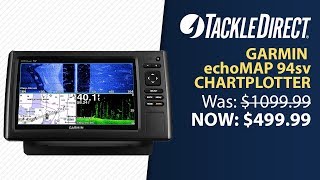 Garmin echoMAP CHIRP 94sv Chartplotter at TackleDirect SOLD OUT [upl. by Yartnoed]