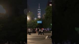 NYCWORLD TRADE CENTER viewed from Washington Square ParkThursSept262024🇺🇸 [upl. by Anilok]