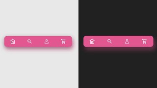 Navbar Menu Icon Hover Effect CSS [upl. by Alleuqcaj]