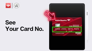 How To See Your Card Number On Bank Of America App 2024 [upl. by Ahtiuqal576]