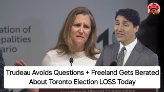 Election Results Clearly SCARE Trudeau And Freeland [upl. by Eenoj135]