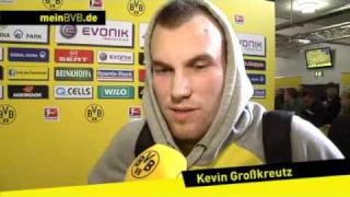 BVB  Olympiakos Piräus Interviews mit Mario Götze und Kevin Großkreutz [upl. by Rutledge]