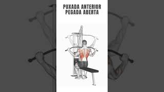 Puxador Anterior Pegada Aberta mais músculos no dorsal [upl. by Itagaki]