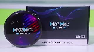 H96 Max S905X4 Android Tv Box [upl. by Gnav197]