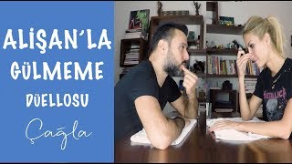 Çağla  Alişan ile Gülmeme Düellosu  Konuklarım [upl. by Airetnuhs]