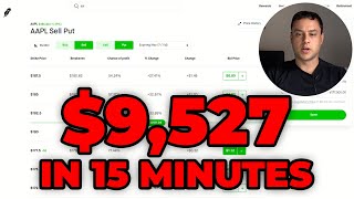 Watch Millionaire Trader Sell Puts Live Selling put options for beginners [upl. by Shull959]