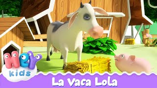 La Vaca Lola 🐮 Cancion Infantil  karaoke  HeyKids [upl. by Casilde]