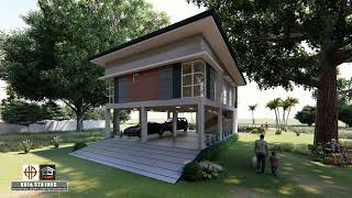 2023 Architectural Design2Storey Residence With Full Ground Floor Parking and Swimming Pool [upl. by Okimuy387]