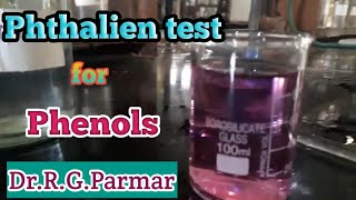 Phthalien test for Phenolic Compounds [upl. by Erodoeht453]