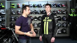 Dainese VR46 Leather Jacket Review at RevZillacom [upl. by Ardnuas295]