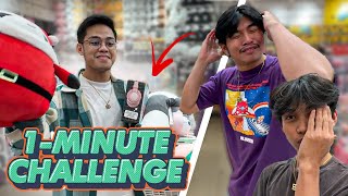 1MINUTE CHALLENGE kay VON  PARA kay BABY LAKEISHA [upl. by Fogel430]