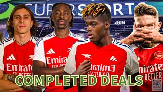 TRANSFER NEWS ✅ 4 transfer deals secured by Arsenal [upl. by Cordeelia]