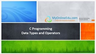 C Programming Data Types and Operators [upl. by Llerihs]