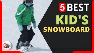 🏆 5 Best Kids Snowboard You Can Buy In 2021 [upl. by Branca]