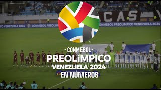 CONMEBOL Preolímpico Venezuela 2024 en números [upl. by Eisnyl92]