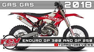 2018 GAS GAS ENDURO GP 300 AND GP 250 Review Rendered Price Release Date [upl. by Norda]