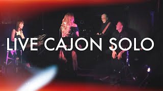 Live Cajon Solo by Ross McCallum at Club Metro [upl. by Danais]