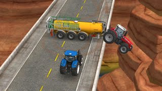 FARMING SIMULATOR 18  FERTILIZER SPREADER IN FS22  TIMELAPSE [upl. by Ainoet]