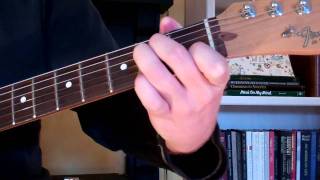 How To Play the Am6 Chord On Guitar A Minor 6 [upl. by Elrahc]