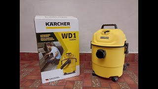 Aspiradora Karcher WD1  Una de las aspiradoras más VENDIDAS [upl. by Laird]