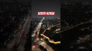 South Korea night city view suwon city 수원 [upl. by Gustaf]