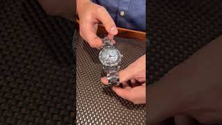 Breitling Avenger II GMT Blue Mother of Pearl Dial Mens Watch A32390 Review  SwissWatchExpo [upl. by Sparke]