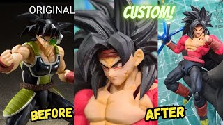 Bandai BARDOCK SSJ4 SH Figuarts Dragon Ball Heroes  how did I do it [upl. by Stoecker781]