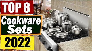 The 8 Best Stainless Steel Cookware Sets of 2022 [upl. by Sayers]