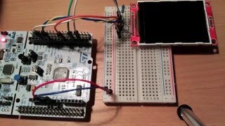 STM32 Nucleo Example 01 TFT [upl. by Melar]