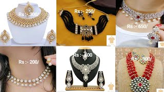 Latest artificial necklace design 2022Fancy artificial necklace designTrending necklace set how to [upl. by Assisi]